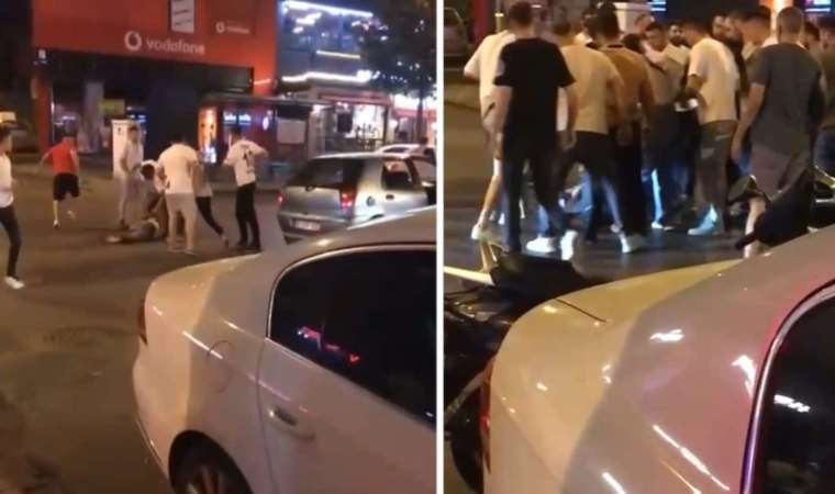 Üsküdar'da 'sözlü taciz' iddiası ortalığı karıştırdı: Tekme tokat darbettiler!