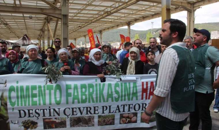 Deştin’deki çimento fabrikasına mahkeme ‘dur’ dedi