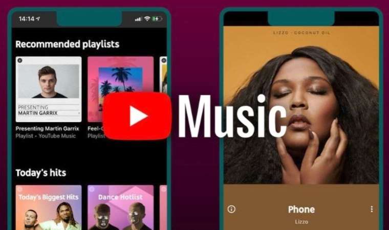 YouTube Music için ruh hallerine göre sunulan seçenekler