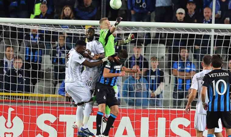 Cenk Tosun'dan Beşiktaş'a 'Hayat Öpücüğü' Club Brugge 1-1 Beşiktaş