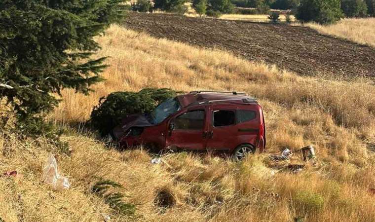 Elazığ’da hafif ticari araç şarampole uçtu: 1 ölü, 4 yaralı