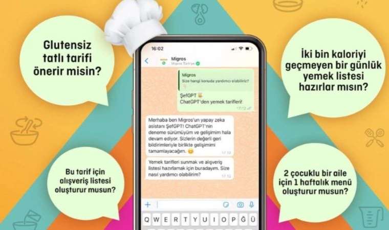 Migros da furyaya katıldı yapay zeka asistanı ŞefGPT