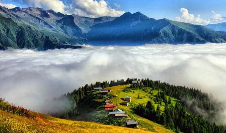 Doğanın kucağında huzurun adresi: Trabzon yaylaları...