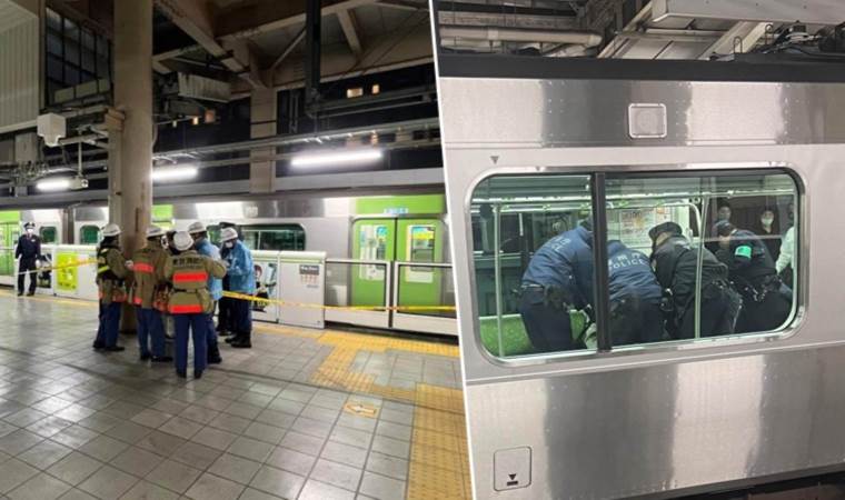 Japonya'da metroda bıçaklı saldırgan dehşeti: Dört kişi yaralandı