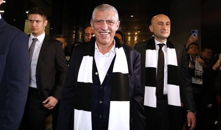 Fernando Santos, İstanbul'a geldi