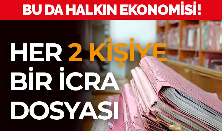 Kredi kartı borçları ve icra takipleri korkunç seviyelere ulaştı: 2 kişiye 1 icra dosyası düşüyor!