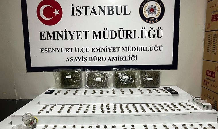 Esenyurt'ta eve 'uyuşturucu' baskını: 3 gözaltı