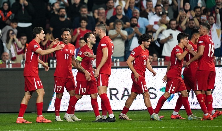 Samsun'da tek gollü galibiyet: İrfan, Milli Takım'a 'can' verdi! Türkiye 1-0 Karadağ