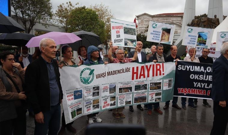 Giresun'da vahşi madenciliğe karşı İstanbul'dan ses verdiler: Derhal durdurun!