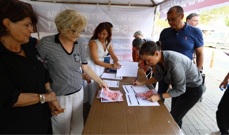 Selçuk’ta "JES''e hayır" kampanyası