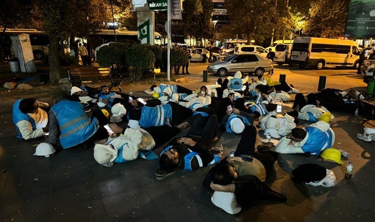 Ankara'da Fernas işçilerinin eylemine polis müdahalesi: 37 gözaltı