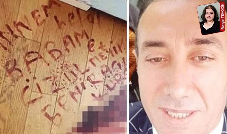 Kanıyla yere 'Beni Ragıp vurdu' yazan Nurtaç Canan'ın davası görüldü: Sanığa 3 yıl 3 ay hapis cezası