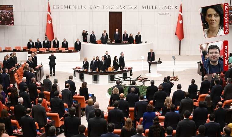 TBMM açılışında CHP lideri Özel, Erdoğan’ı ayakta karşıladı, Bahçeli DEM Parti ile el sıkıştı