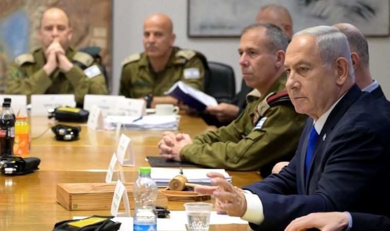 Netanyahu, İran saldırısı sonrası üst düzey güvenlik yetkilileriyle 