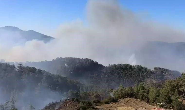 Muğla'daki orman yangınıda 3'üncü gün