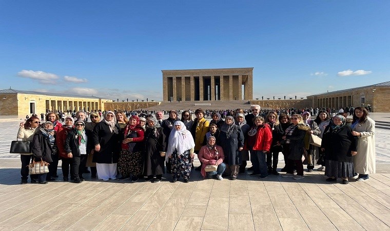 Kadın çiftçiler Ankara’da Ata'sının huzuruna çıktı