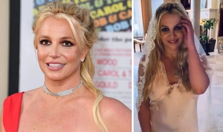 Dünyayı şaşkına çeviren evlilik: Britney Spears kendisiyle nikah masasına oturdu!