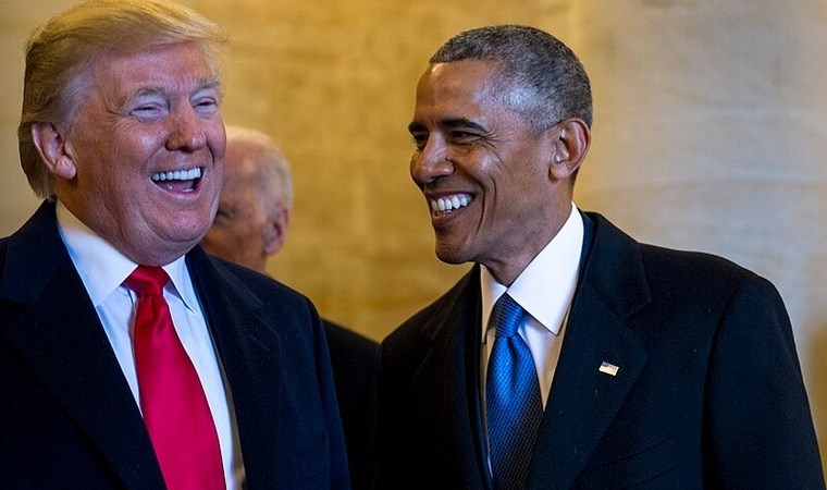 Trump'tan, Obama'ya hakaret: Gerçek bir pislik