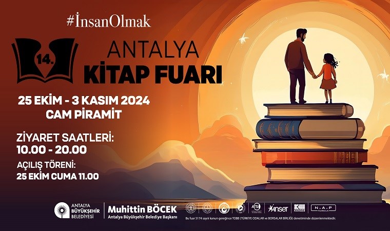 Antalya Kitap Fuarı başlıyor