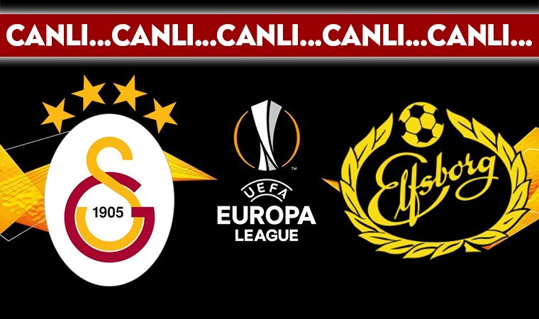 CANLI YAYIN: Galatasaray 3-0 Elfsborg CANLI ANLATIM 2024-2025 UEFA Avrupa Lig 3. hafta