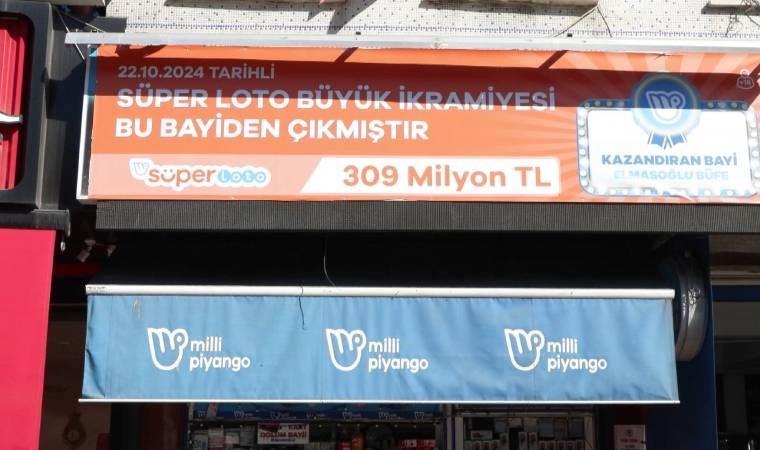 Süper Loto’da 309 milyonluk rekor ikramiye İstanbul’da çıktı