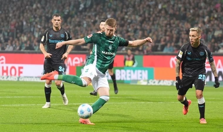 Leverkusen, Werder Bremen'e 90'da takıldı