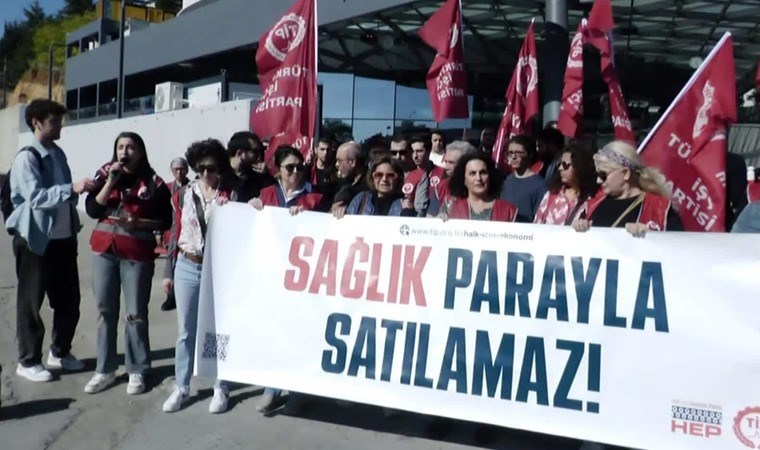 TİP'ten 'Yenidoğan çetesi' protestosu: ‘Bu çetenin başı AKP ve MHP’dir’