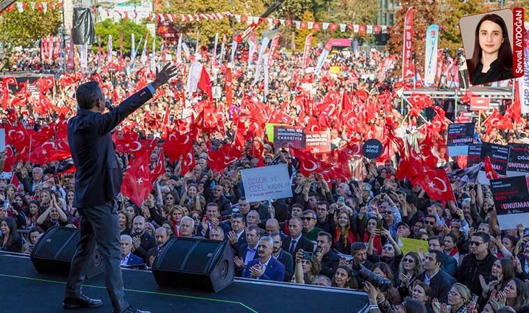 ‘Öcalan çağrısının’ Cumhur’un ‘gizli açılımı’ olduğunu söyleyen Özel, Erdoğan’a seslendi: 'Bahçeli’yi sözcü kılma'