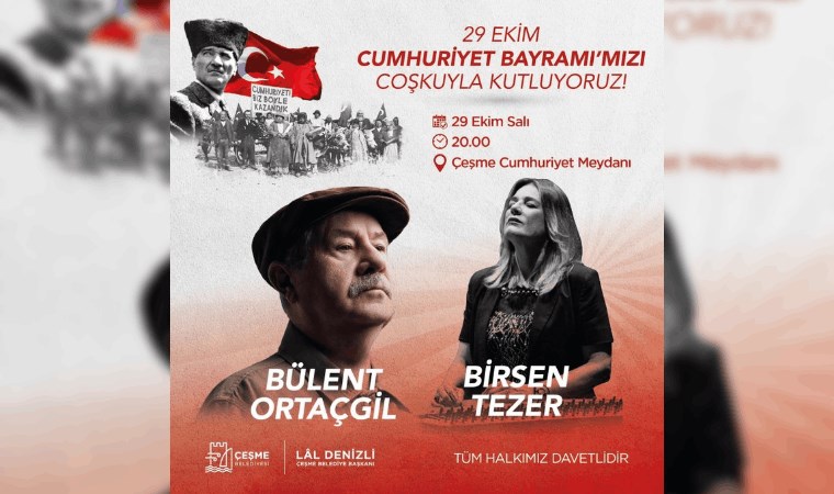 29 Ekim Cumhuriyet Bayramı konser takvimi 2024! 29 Ekim Cumhuriyet Bayramı'nda İzmir'de hangi ilçede, kimin konseri var?