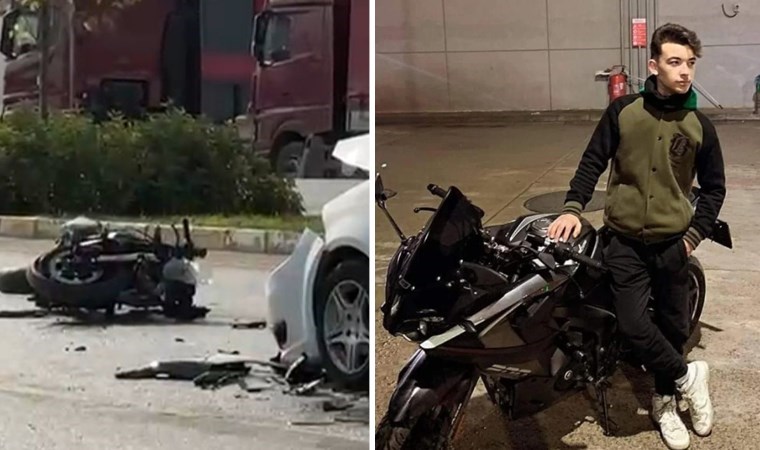 Ters şeritten geldi, motosikletle kafa kafaya çarpıştı: 1 ölü, 1 yaralı