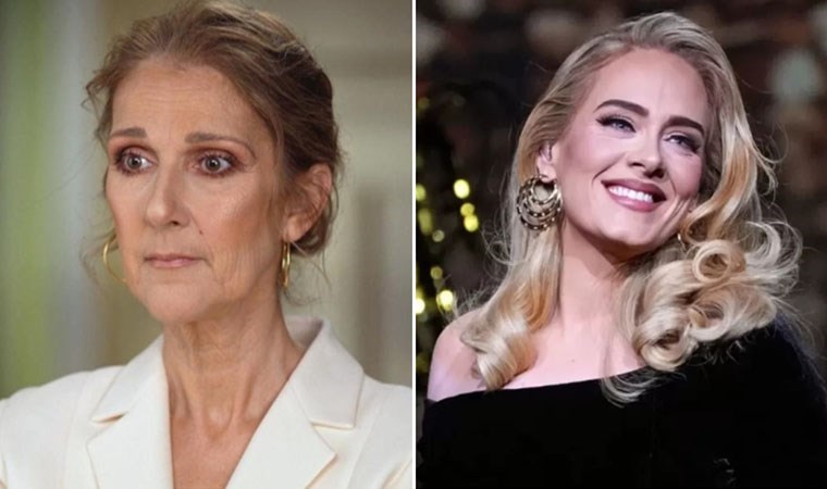 Uzun zamandır Stiff Person Sendromu'yla mücadele ediyordu: Celine Dion ve Adele sahnede duygusal anlar yaşadı