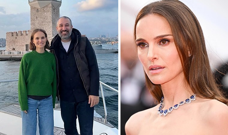 Dünyaca ünlü Oscar'lı oyuncu Natalie Portman İstanbul'da