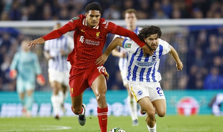 Ferdi Kadıoğlu oynadı: Brighton, İngiltere Lig Kupası'nda Liverpool'a takıldı!