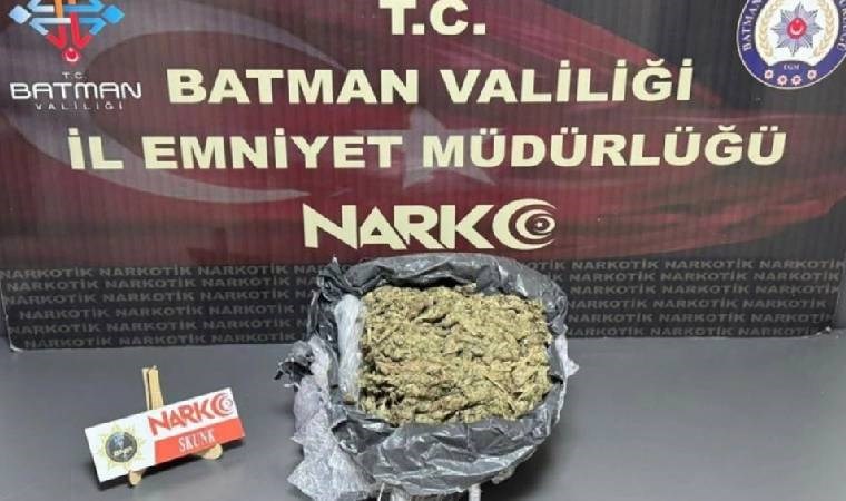 Batman'da uyuşturucu operasyonu: 1 tutuklama!