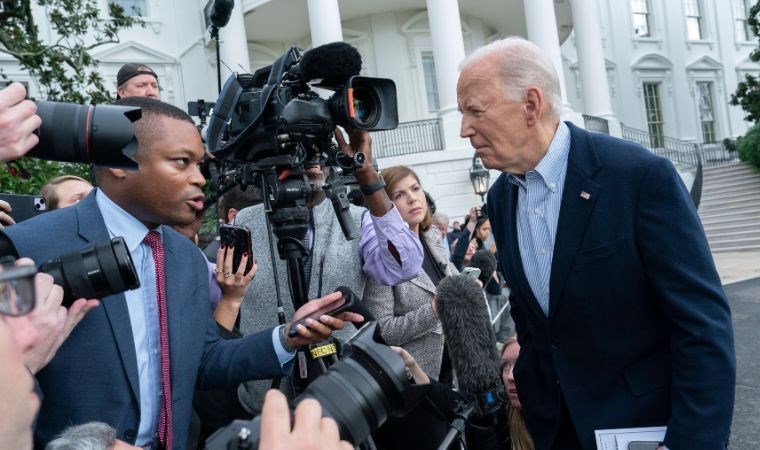 Biden, İsrail ile İran'ın petrol tesislerine saldırı ihtimalini ele aldıklarını söyledi