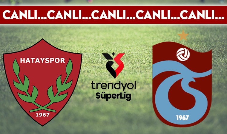 CANLI YAYIN: Hatayspor 1-1 Trabzonspor CANLI ANLATIM - 2024/2025 sezonu Trendyol Süper Lig'i 8. haftası