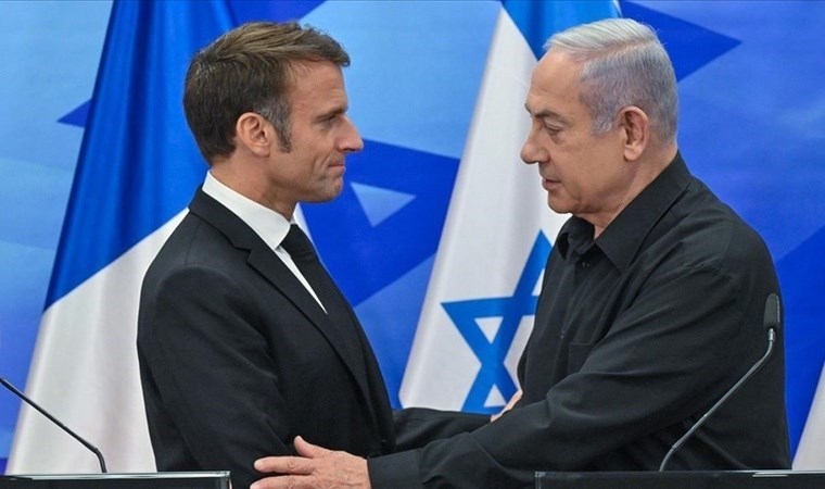 Macron'dan Netanyahu'ya soğuk duş: Sözleri aşırıya kaçıyor