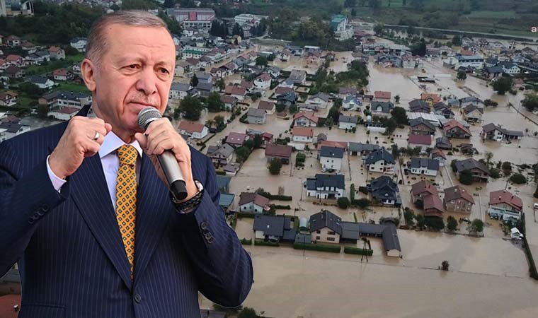 Erdoğan'dan Bosna-Hersek'e yardım açıklaması: 'Acil ihtiyaçları içeren yardımlarımızı bölgeye ulaştırıyoruz'