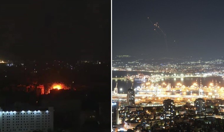 Karşılıklı bombalar ateşlendi: Hem Beyrut hem Tel Aviv'e füze saldırısı