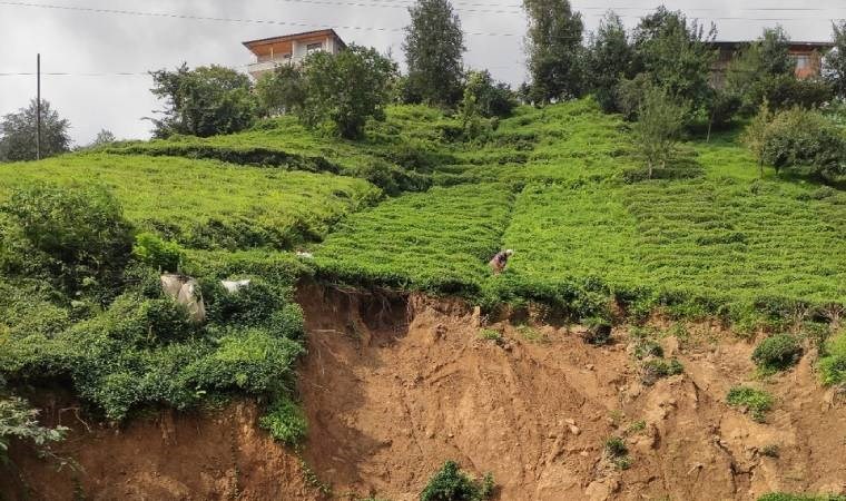 Rize'de son 40 yılda bin 255 afet bölgesi ilan edildi