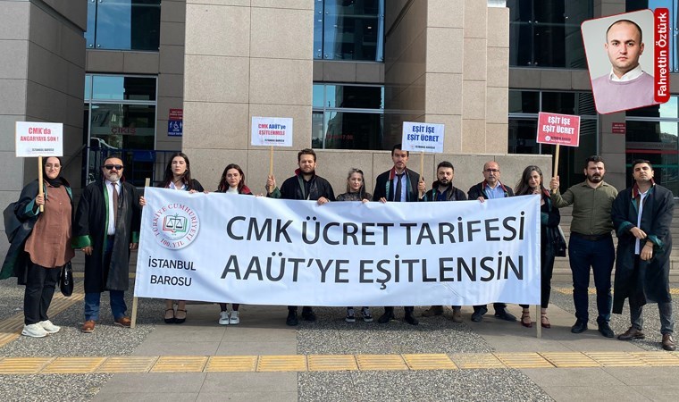 Genç avukatlardan CMK nöbeti