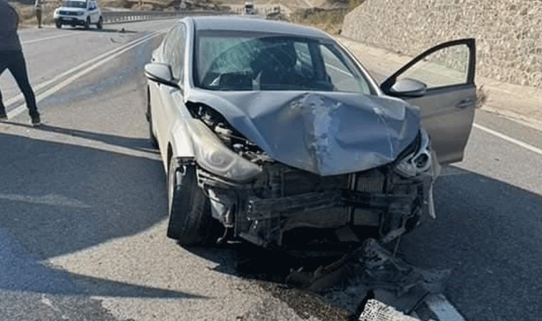 Tunceli’de trafik kazası: Yaralılar var!