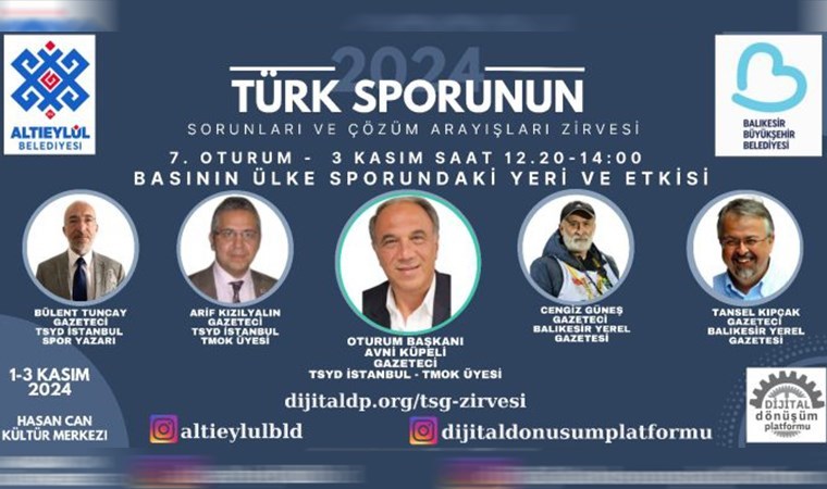 Balıkesir'de Türk Sporunun Sorunları ve Çözüm Arayışları Zirvesi