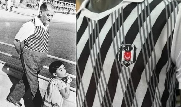 Beşiktaş'tan çok özel forma! Atatürk'ün anısına sınırlı sayıda üretildi...