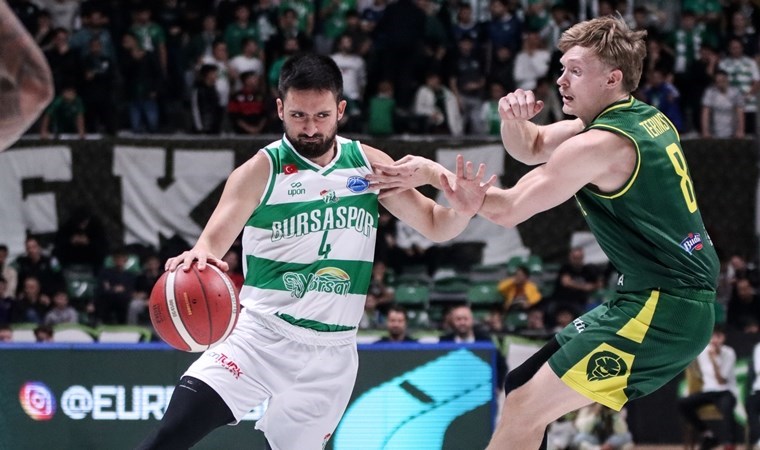 Bursaspor'dan FIBA Erkekler Avrupa Kupası'na veda!