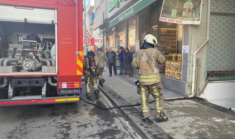 Ümraniye’de marangoz atölyesinde yangın!