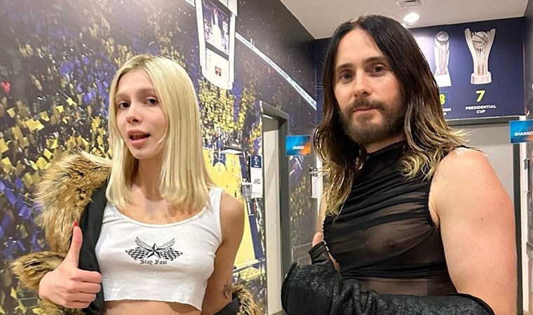 Konser için Türkiye'ye gelmişti... Oscar’lı oyuncu Jared Leto ve Aleyna Tilki buluştu