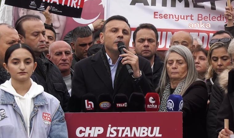 CHP'nin Esenyurt'ta 'Demokrasi Nöbeti' sürüyor... Çelik: 'Ne yaparsan yap kaybetmeye başladın'