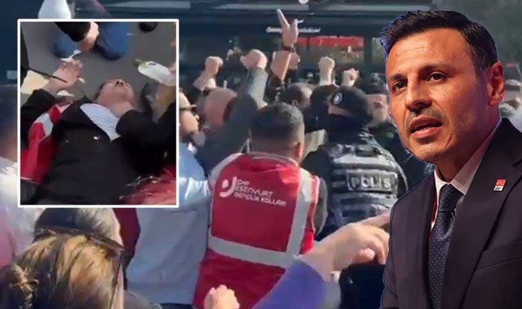 Esenyurt'ta CHP'nin 'kayyum' protestosuna biber gazıyla müdahale: Bir yurttaş fenalaştı