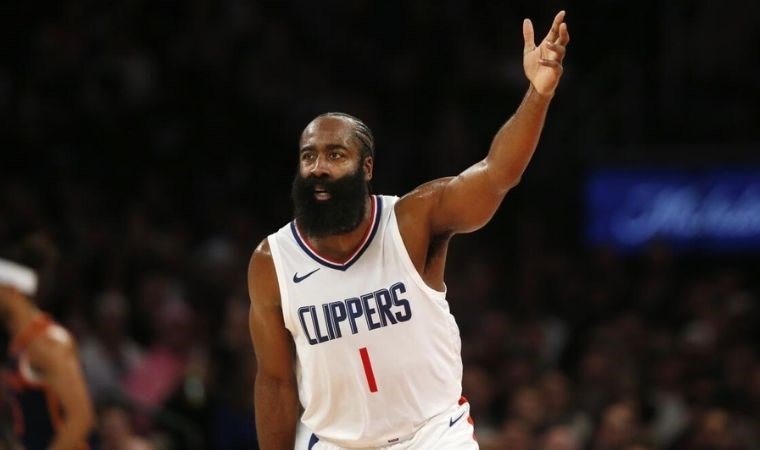 NBA tarihinde 26 bin sayıya ulaşan 20'nci oyuncu; James Harden